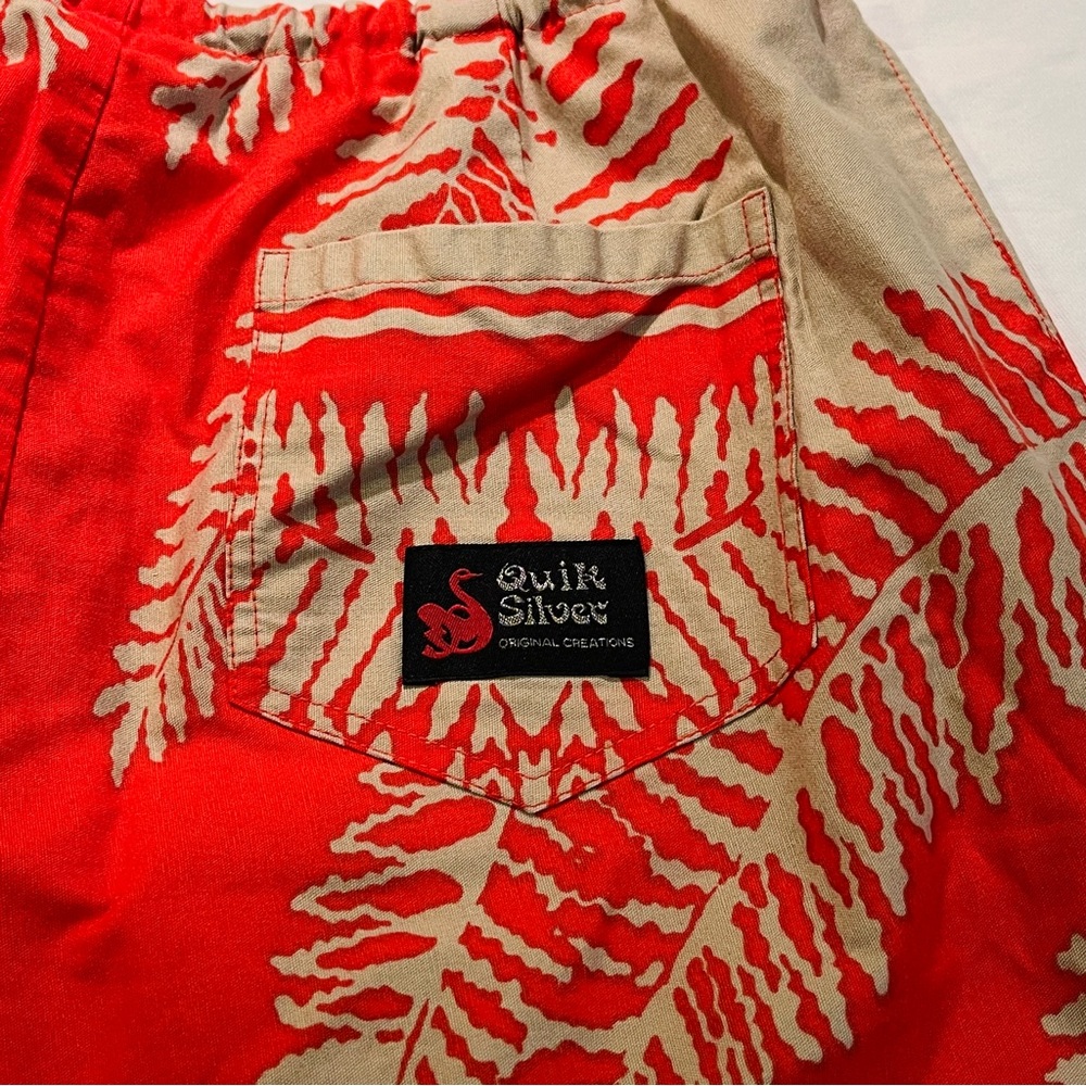Quiksilver Hoffman California Fabrics Cotton Shorts. Size Small. NWOT - Picture 5 of 6